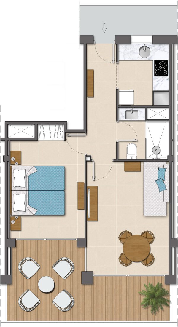 Apartamentos Costamar 2/3pax - Imagen 13